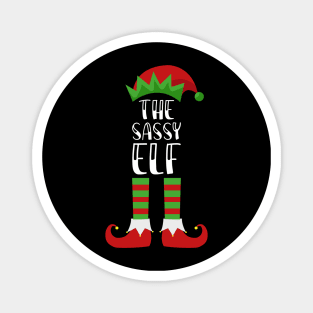 The Sassy Elf Magnet